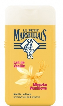 Le Petit Marseillais Żel pod prysznic Mleczko Waniliowe 250ml.
Nic nie sprawia przyjemności i dobrego poczucia jak zapach wanilii ,który unosi sie na kilka metrów. Uwielbiam sło...
