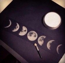 stworzone za pomocą cienia ...