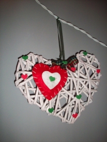 Serduszko z papierowej wikl...