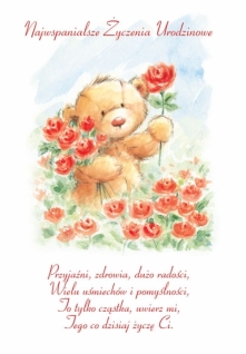 Najlepsze życzenia Urodzinowe