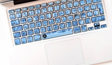 śnieżna klawiatura :)