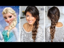 Frozen Elsa's Braid Hair Tutorial