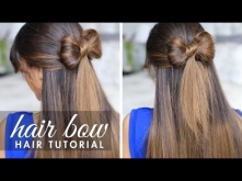 Half-up Hair Bow Cute Hair Tutorial
