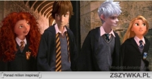 Merida Czkawka Jack frost Roszpunka