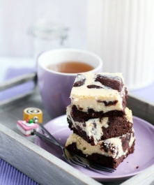 custard brownies