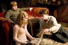 Harry Potter Hermiona Granger i Ron Wesley <3