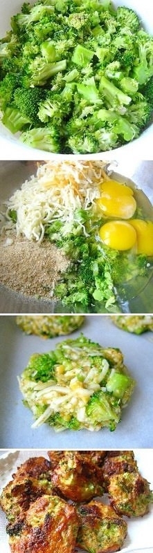 KOTLETY BROKUŁOWE ♦ brokuł,...