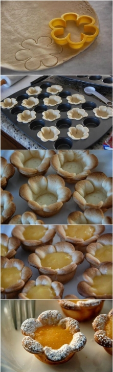 budyniowe kwiatuszki