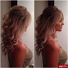 Fryzurka wieczorowa ;)