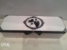 Skrzynka na wino, oryginalny prezent z okazji Ślubu, Rocznicy, dla Rodziców Pary Młodej, śliczny.....