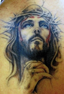 tatuaż Jezusa Chrystus