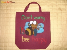 Torba ręcznie malowana