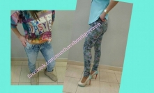 ŚWIETNE DWUSTRONNE JEANSY <3