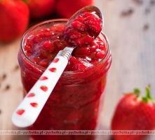 Miodowy dżem truskawkowy