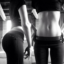 motywacja do przysiadów <3