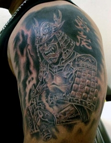 tatuaż wojownika