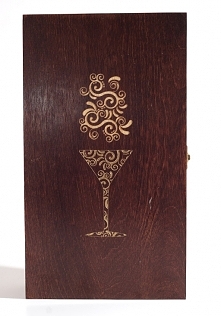 skrzynka podwójna na wino