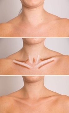 jak uwydatnić obojczyki :)