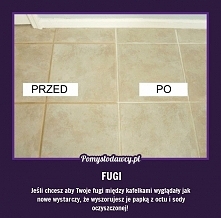 sposób na brudne fugi