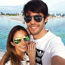 Ricardo Kaka z żoną ^_^