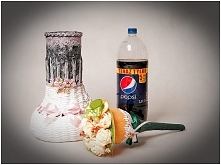 Kurs 3 prace z 1 butelki po pepsi