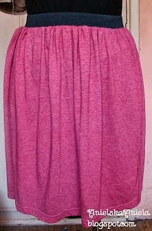 Jak uszyć spódniczkę na gum...
