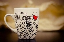 kubeczek ręcznie malowany na zamówienie we wszystkie wzory świata boohomazy