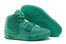Newest 2014 Green Lantern Womens Air Yeezy 2 Nike Sneakers