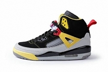 Nike Air Jordan 3.5 Retro Suede Shoes - Black/Chllng Red/Metallic Silver/Tour Yellow