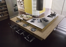 Duża wyspa w kuchni - calvado