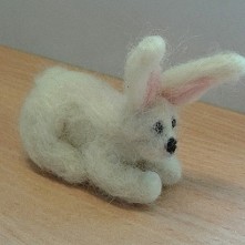 Króliczek z filcu