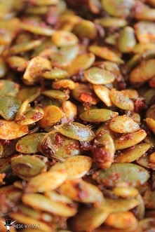 Pikantne prażone pestki dyni