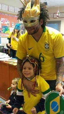 Marcelo z synem Enzo  <3