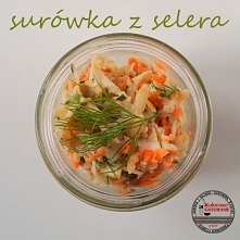 Surówka z selera, marchewki i jabłka