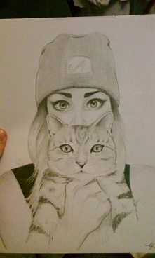 Rysowane na podstawie zdjęcia znalezionego na necie :) ***