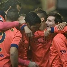Villareal vs. FC Barcelona 1:3 gole Neymar x2 , Suarez. VeB !