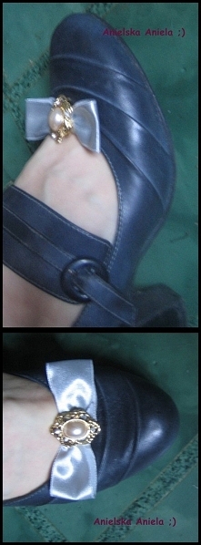 Klipsy na buty diy
spinki do butów :)