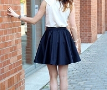 Spódnica z koła. Świetny tu...