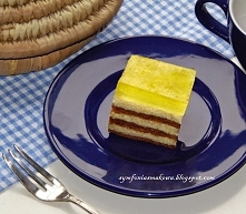Ciasto pomarańczowo - kakaowe bez pieczenia.