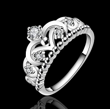 pierścionek srebrny