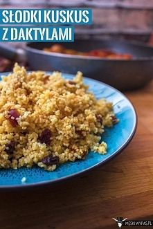 Przepis na słodki kuskus z daktylami.