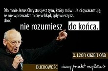 nie musisz rozumieć, uwierz!