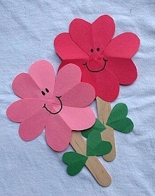 Walentynkowe kwiatki