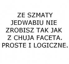 Więc niełudź się.