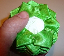 jajo ze styropianu metoda karczochowa