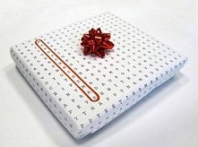 pomysł na zapakowanie prezentu