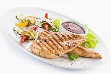 Grillowany indyk w pomarańczach i żurawinach