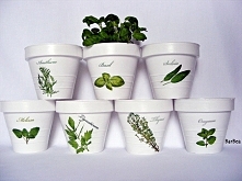 Doniczki na zioła Diy 
Szcz...