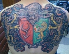 tattoo for man on back