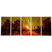 Obraz aluminiowy miasto - 849,00 zł